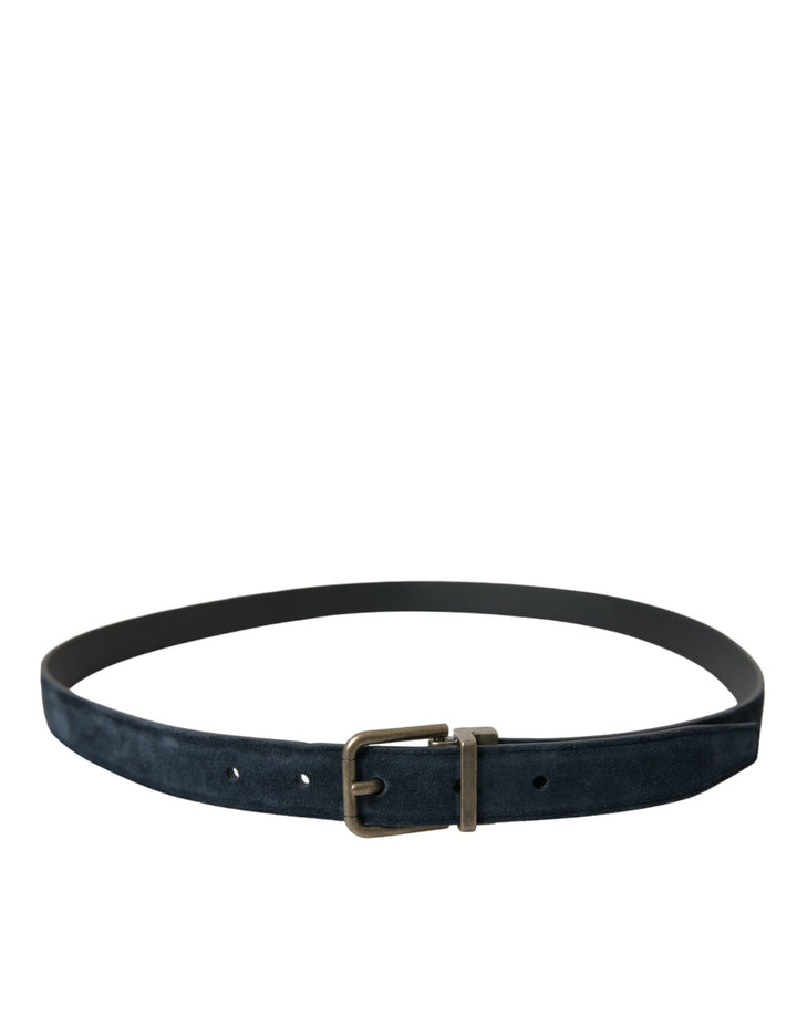 Cinturón elegante de piel de becerro y ante de Dolce &amp;amp; Gabbana