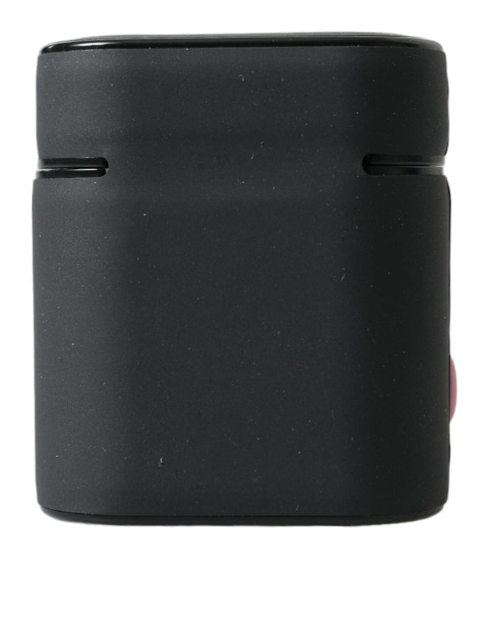 Étui élégant en cuir bicolore pour Airpods Dolce &amp;amp; Gabbana