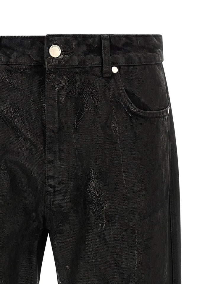 44 Label Group Black Cotton Jeans Denim