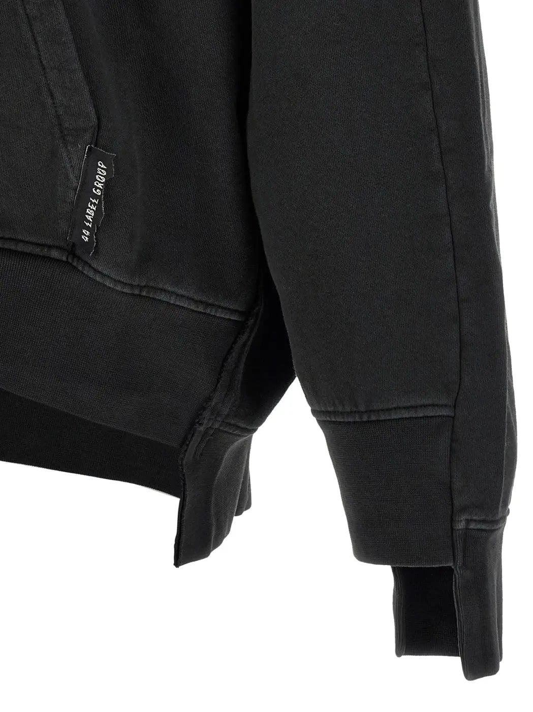 44 Label Group Black Cotton Sweatshirt