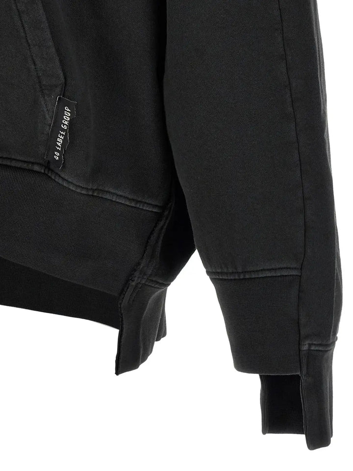 44 Label Group Black Cotton Sweatshirt