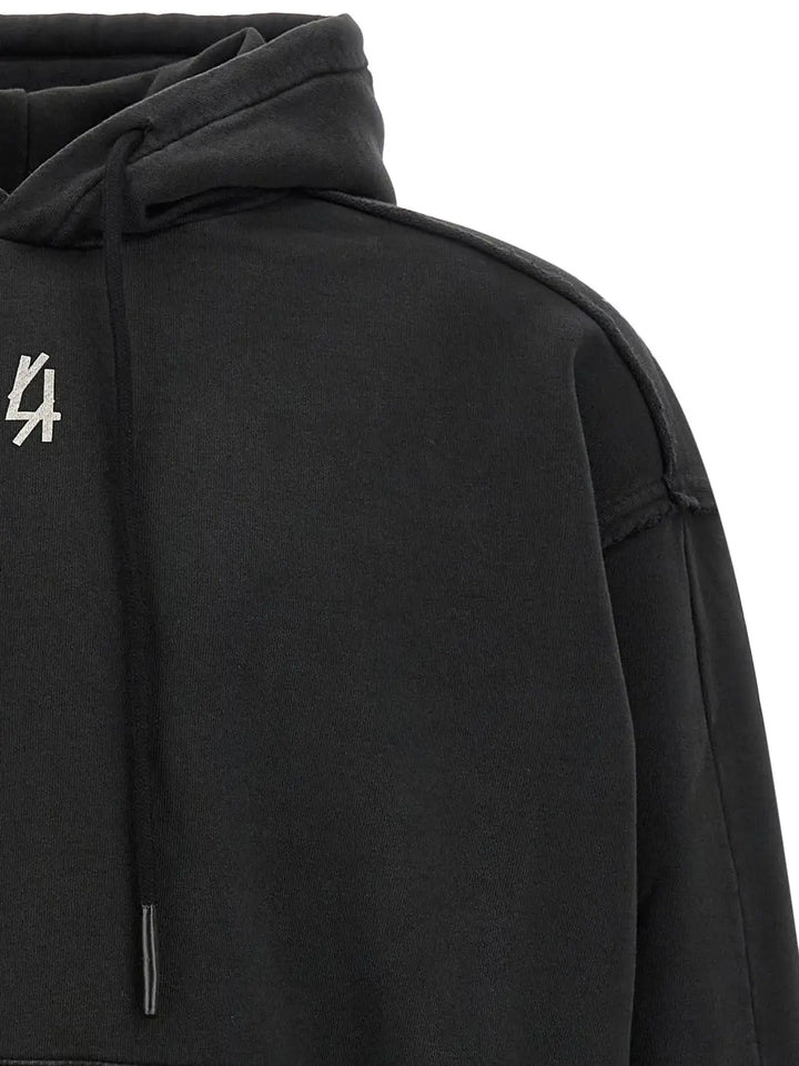 44 Label Group Black Cotton Sweatshirt