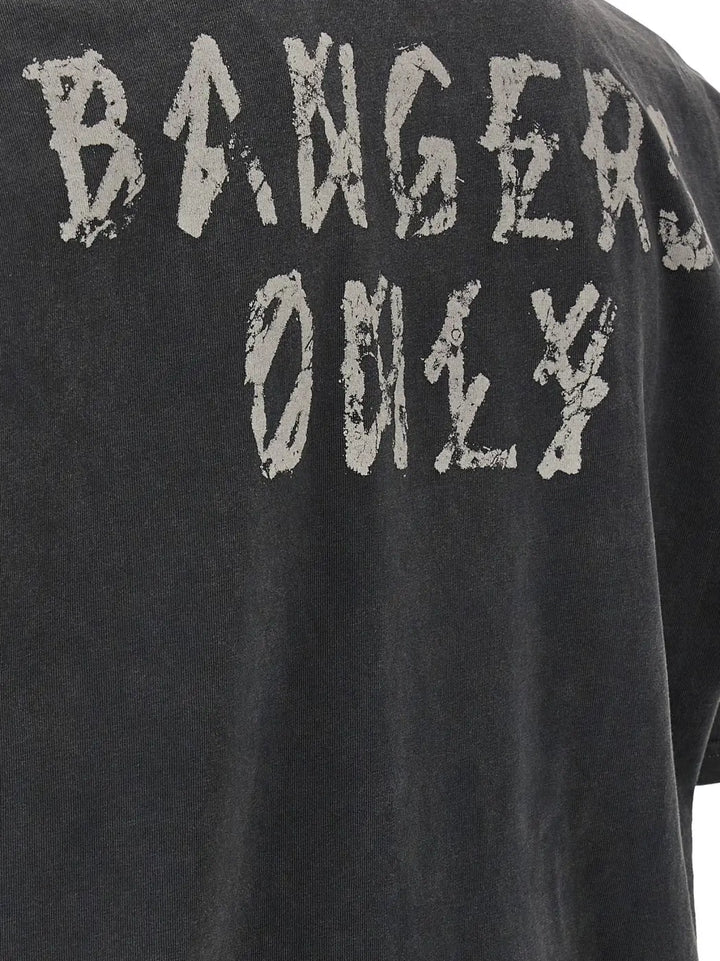44 Label Group Black Cotton T-shirt