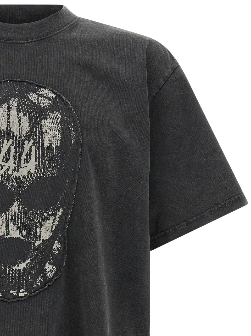 44 Label Group Black Cotton T-shirt