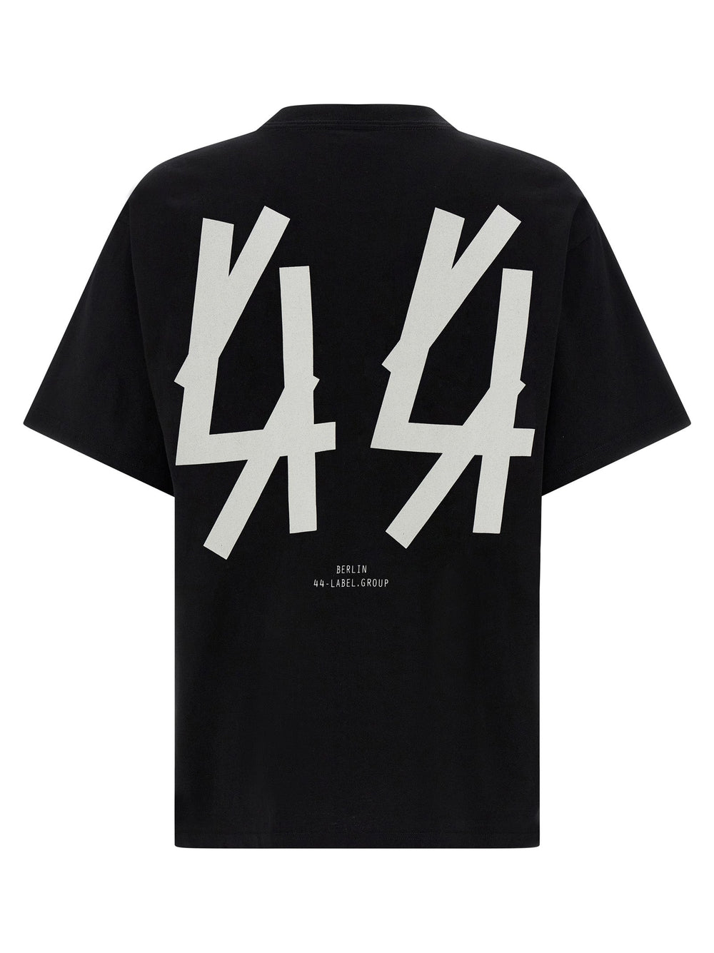 44 Label Group Black Cotton T-shirt