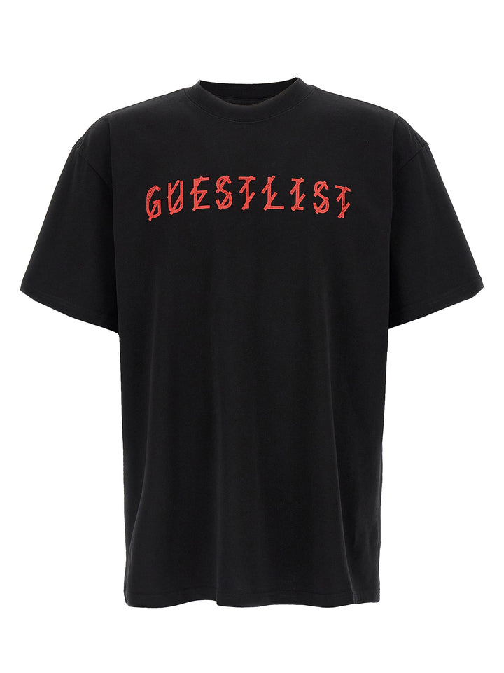 44 Label Group Black Cotton T-shirt