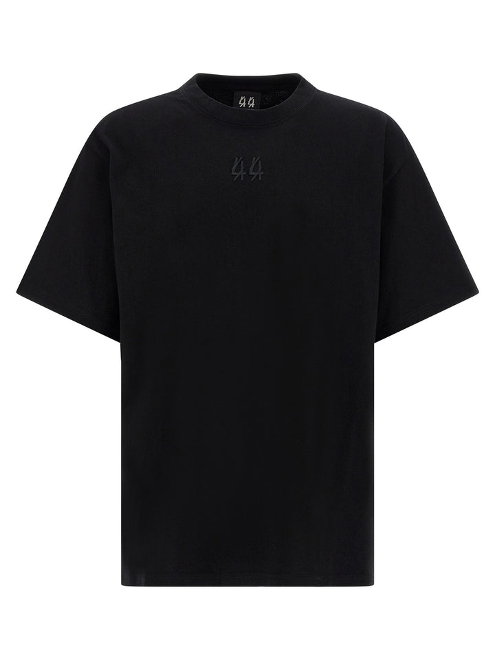 44 Label Group Black Cotton T-shirt