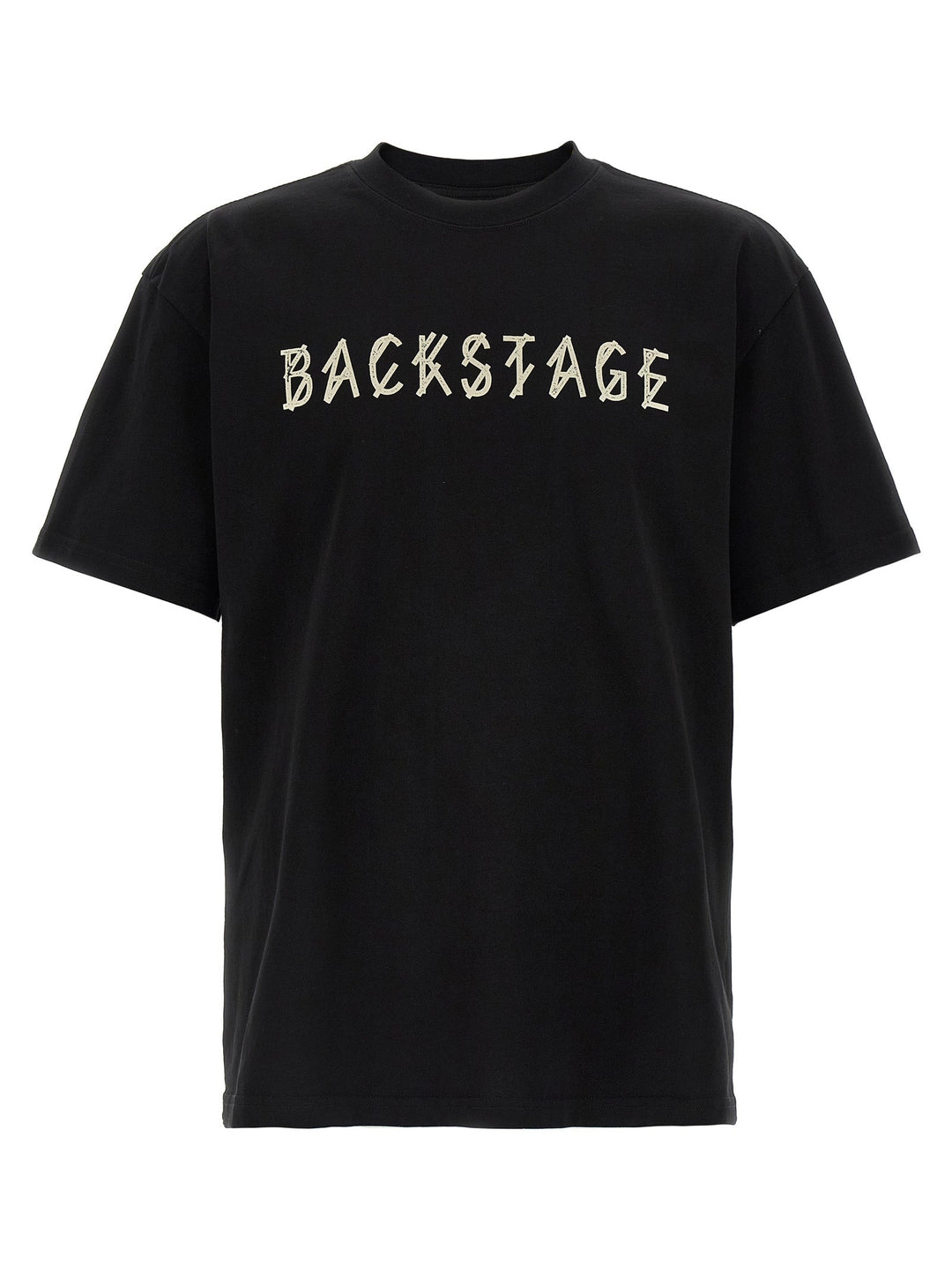 44 Label Group Black Cotton T-shirt