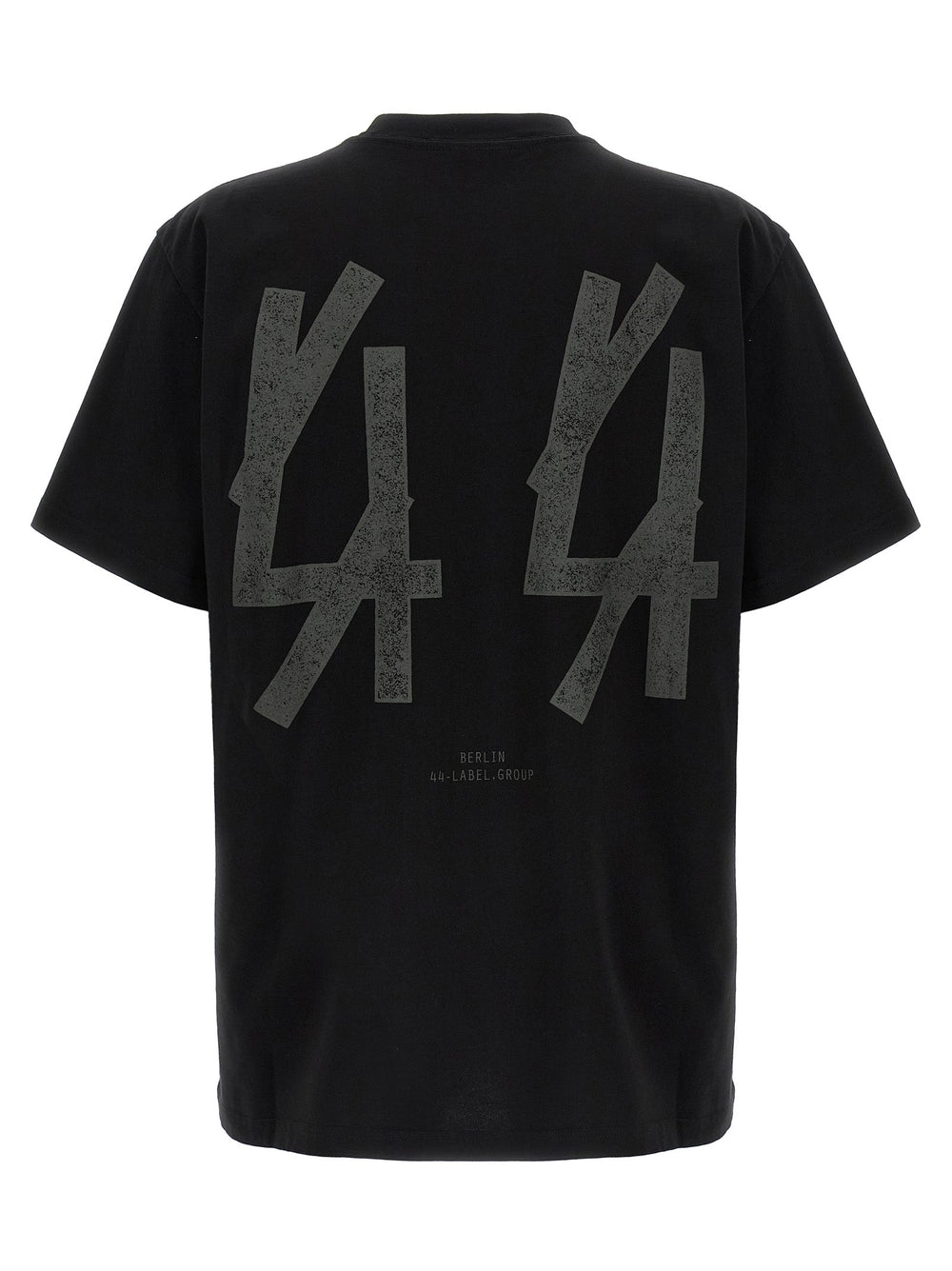 44 Label Group Black Cotton T-shirt
