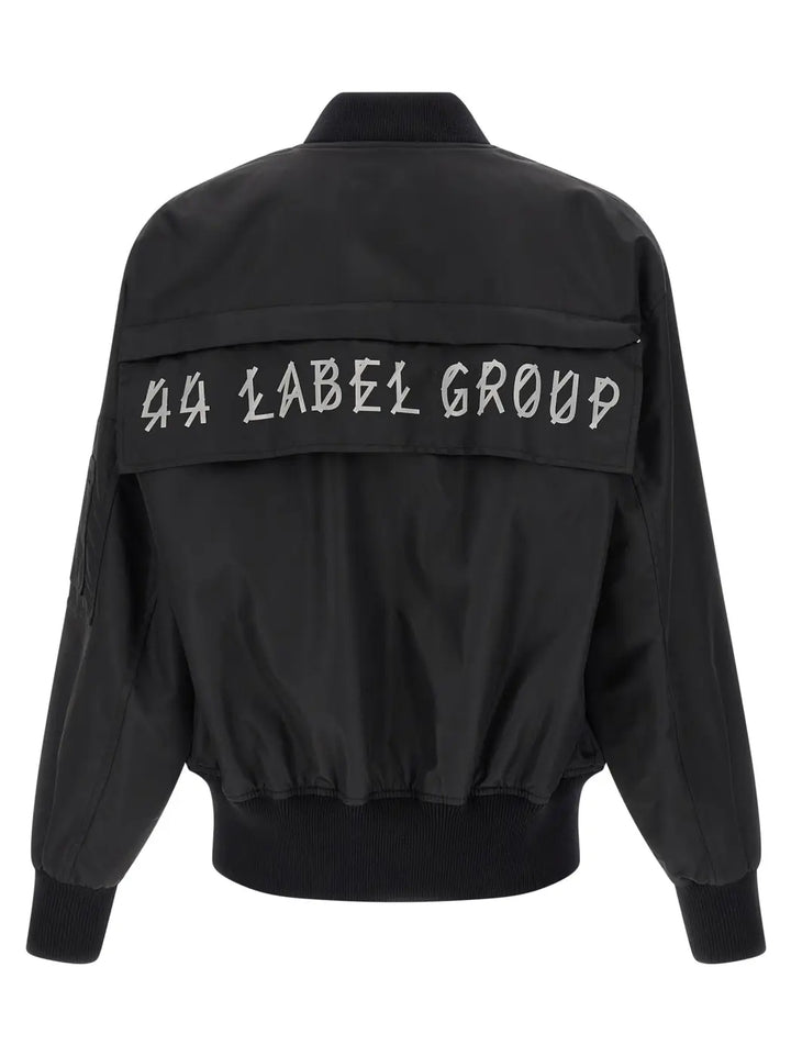 44 Label Group Black Polyamide Bomber