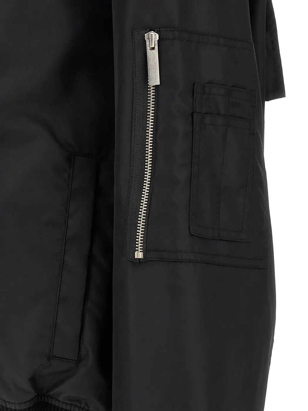 44 Label Group Black Polyamide Bomber