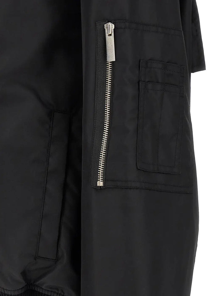 44 Label Group Black Polyamide Bomber