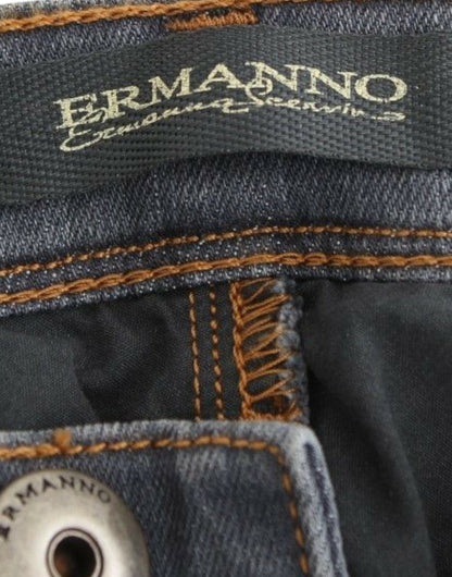 Ermanno Scervino Vaqueros pitillo grises elegantes estilo italiano