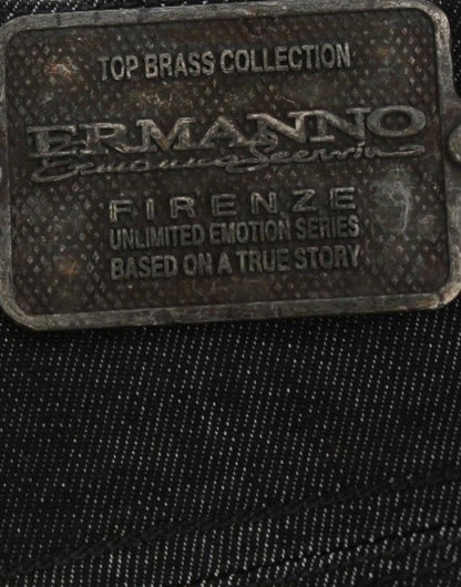 Vestido vaquero ajustado de Ermanno Scervino para emocionar