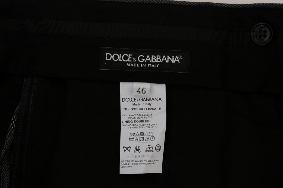 Pantalones de vestir ajustados Dolce Gabbana estilo italiano