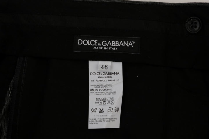Pantalones de vestir ajustados Dolce Gabbana estilo italiano