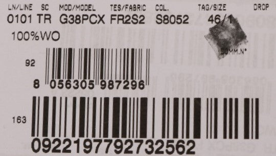 Pantalones de vestir ajustados Dolce Gabbana estilo italiano