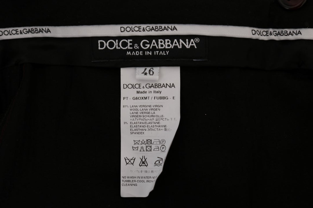 Pantalones formales ajustados Dolce &amp; Gabbana: la perfección del vestido italiano