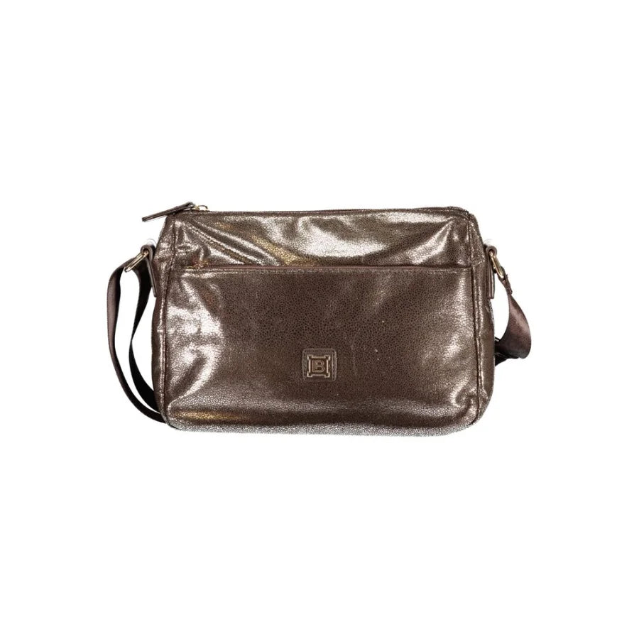 Laura Biagiotti Bronzo Polyester Women’s Shoulder Bag