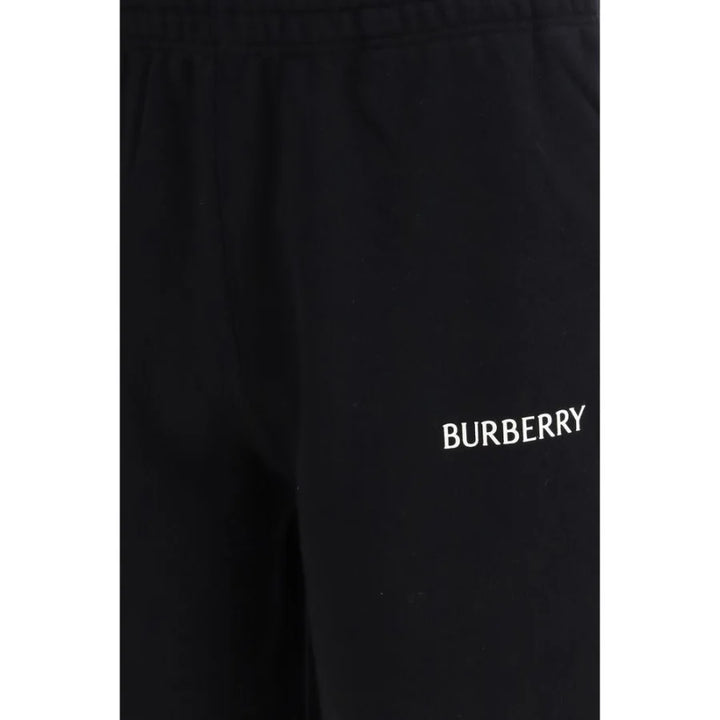Burberry Black Cotton Bermuda Shorts