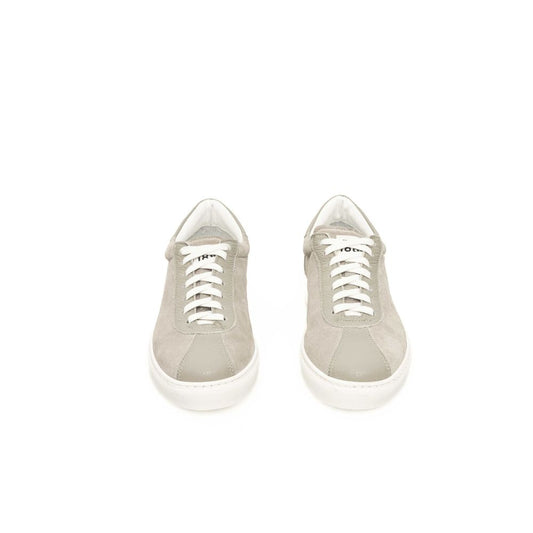 Zapatillas Cerruti 1881 de piel de vaca gris para hombre