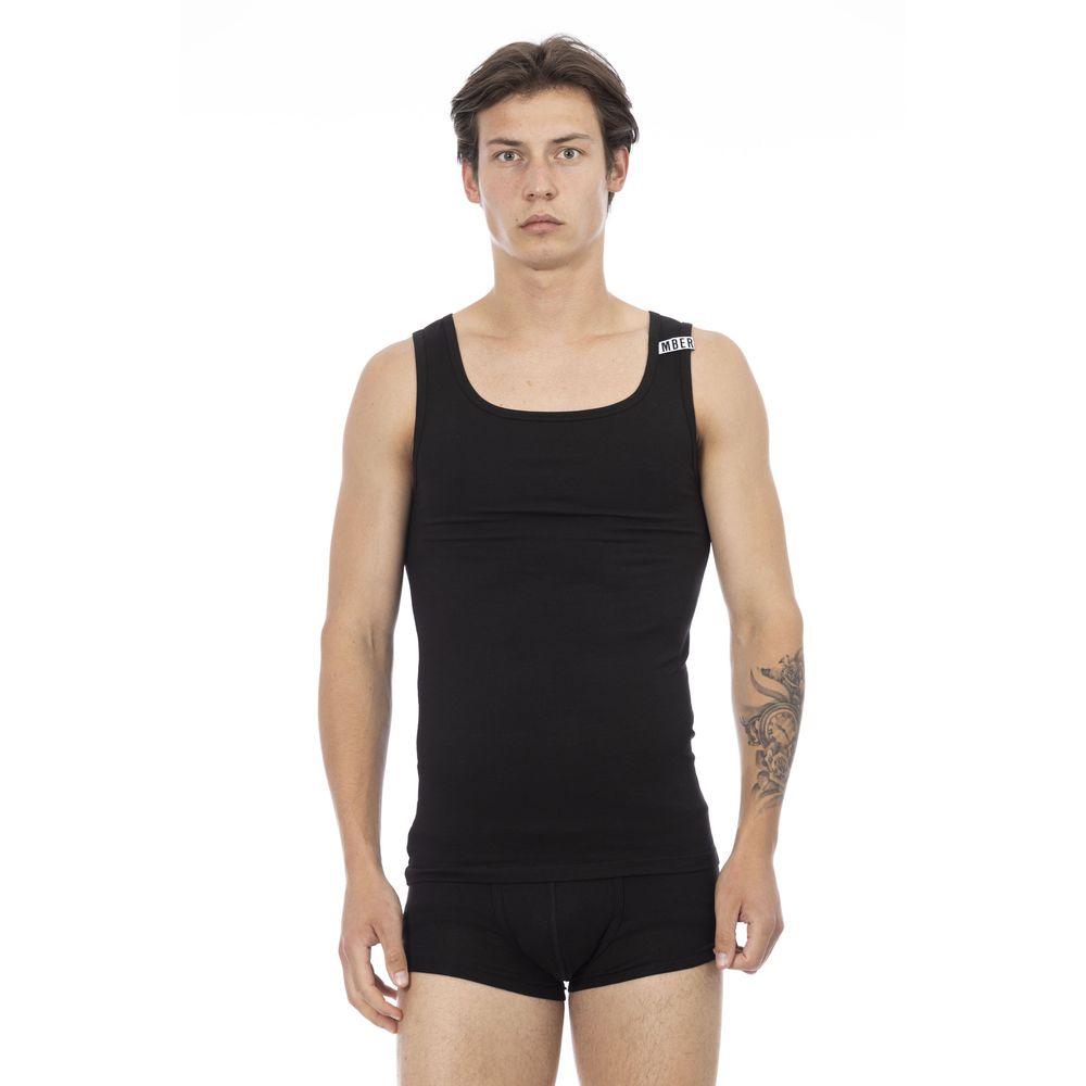 Bikkembergs Black Cotton Men&