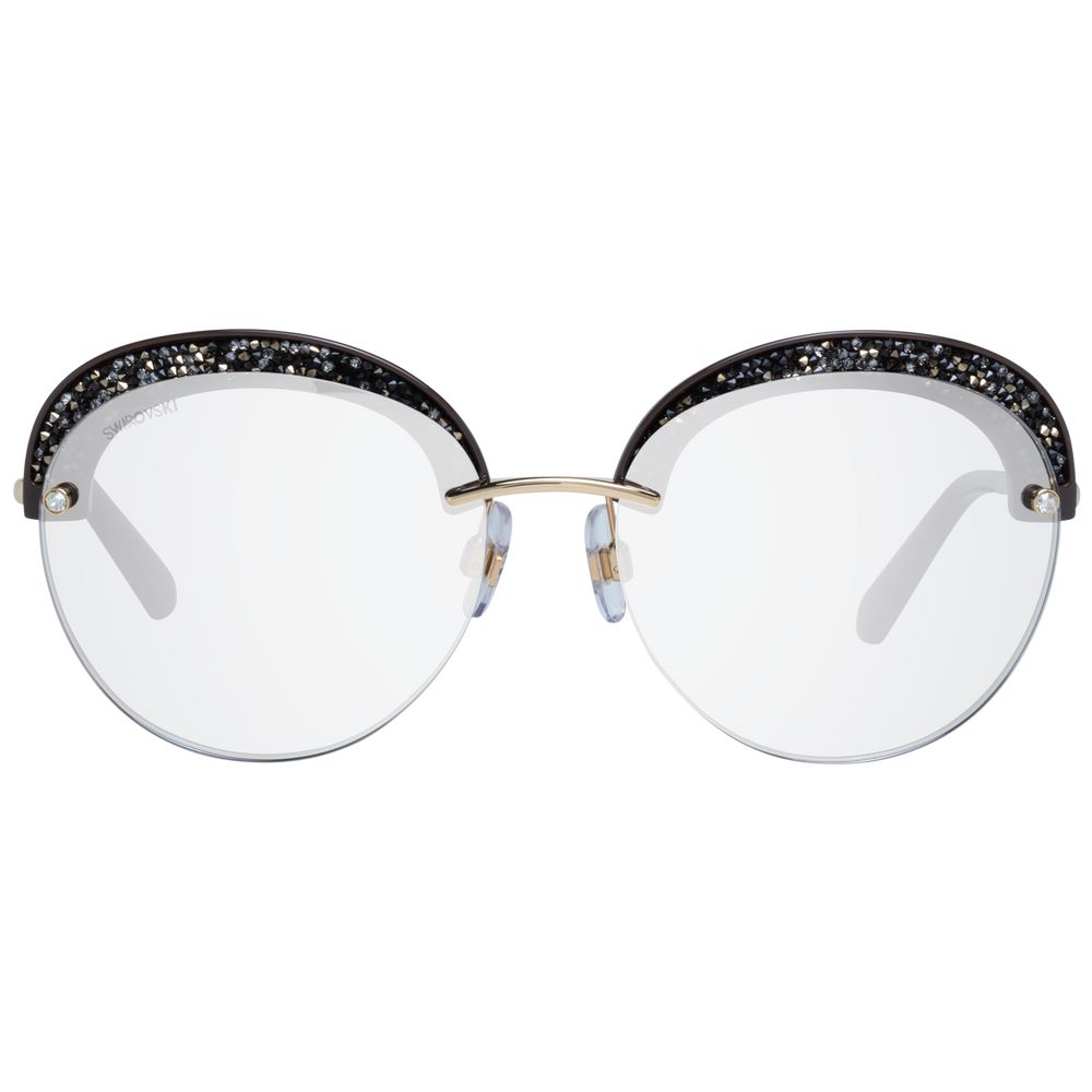 Swarovski Gold Metal &amp; Plastic Sunglasses