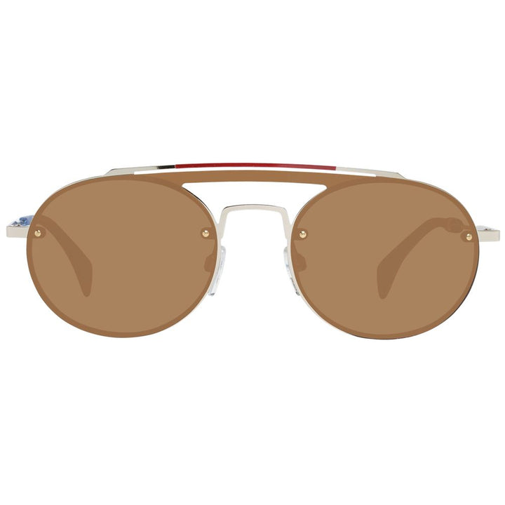 Tommy Hilfiger Gold Metal &amp; Plastic Sunglasses