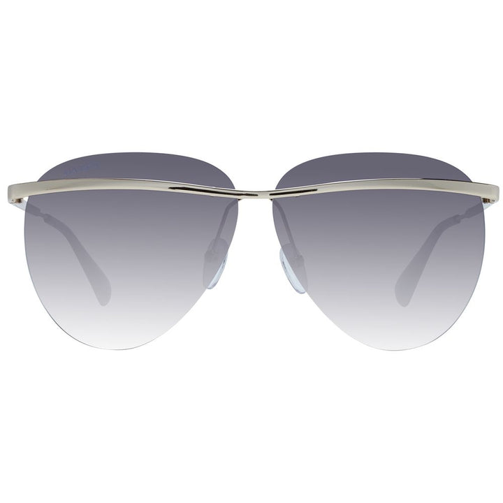 Max &amp; Co Gold Metal Sunglasses