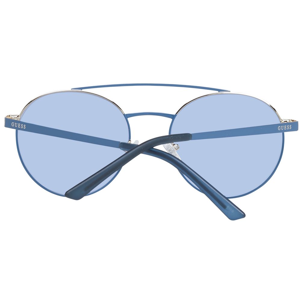 Guess Blue Metal &amp; Plastic Sunglasses