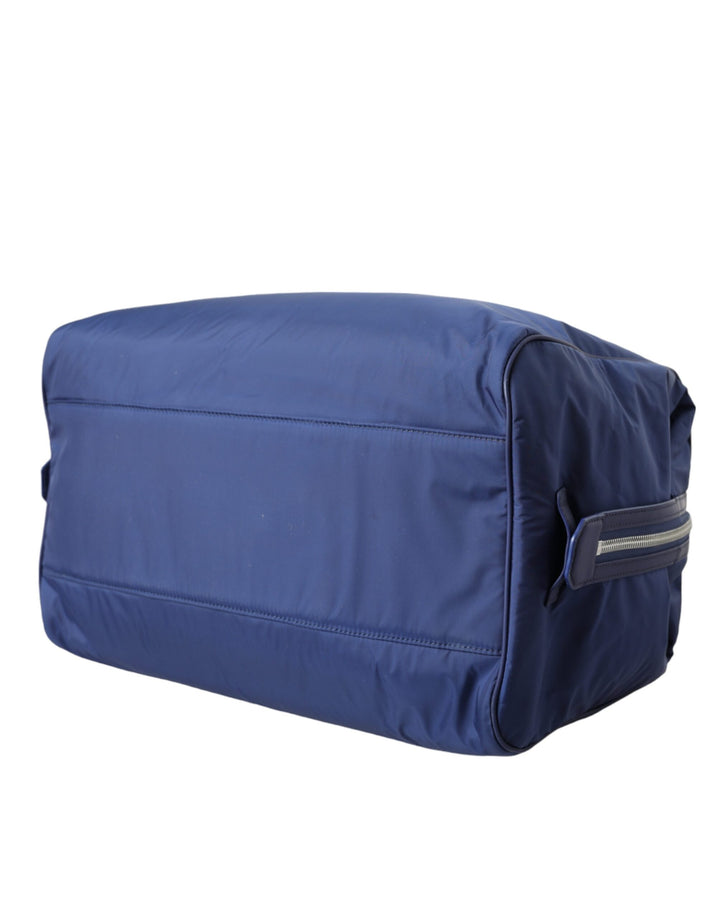 Bolso bandolera Dolce &amp;amp; Gabbana de nailon azul de piel de becerro
