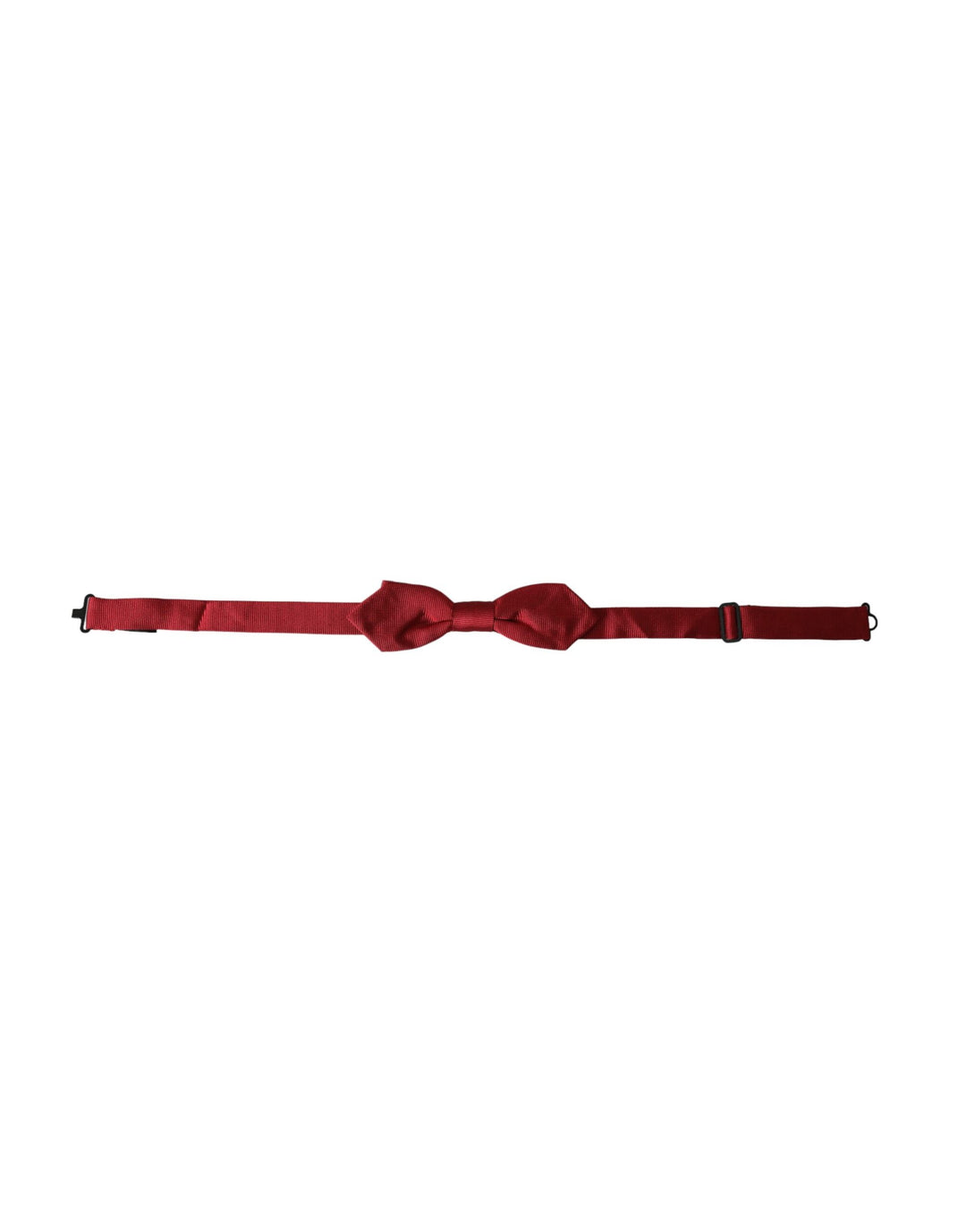 Pajarita ajustable para hombre de Dolce &amp;amp; Gabbana en seda roja jacquard