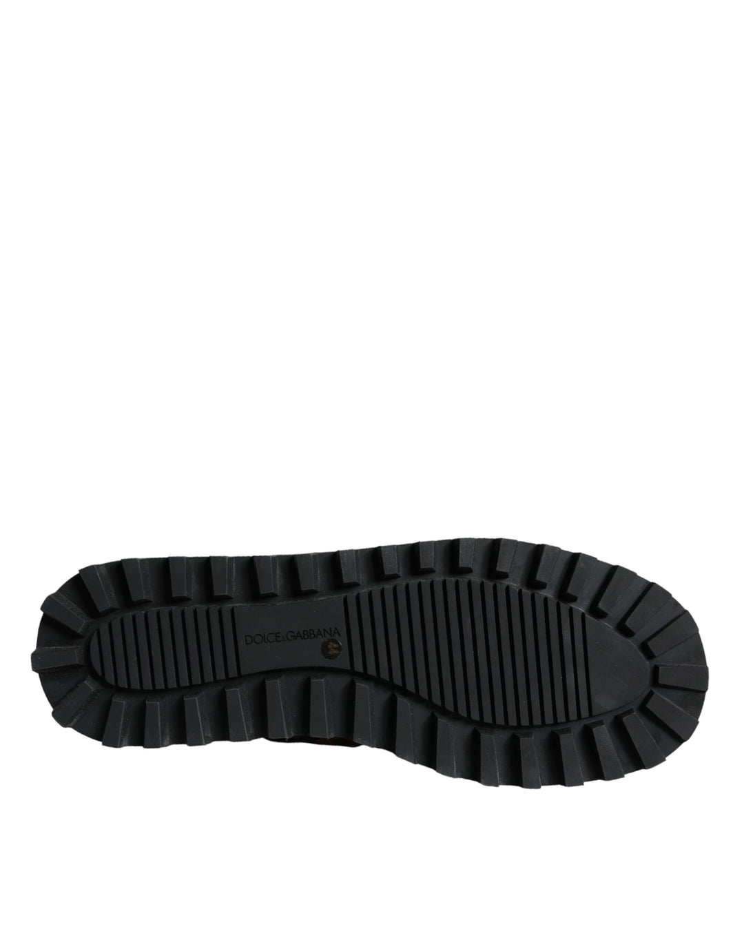 Bottines matelassées à imprimé léopard marron Dolce &amp; Gabbana