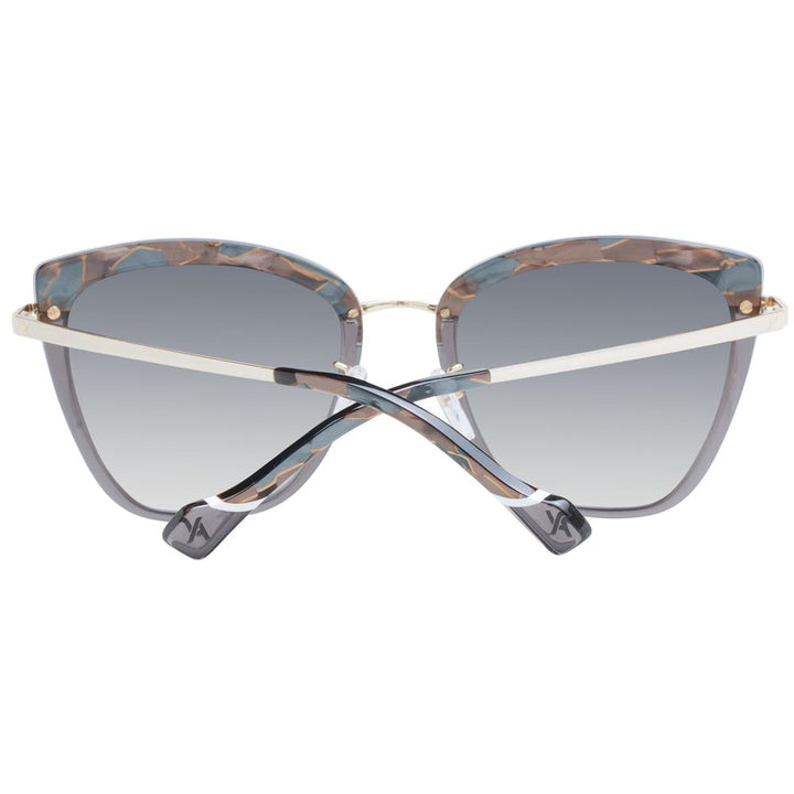 Yalea Gray Metal Sunglasses
