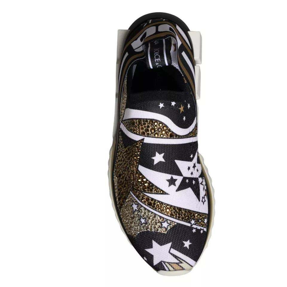 Baskets Sorrento multicolores à imprimé étoiles Comet de Dolce &amp;amp; Gabbana