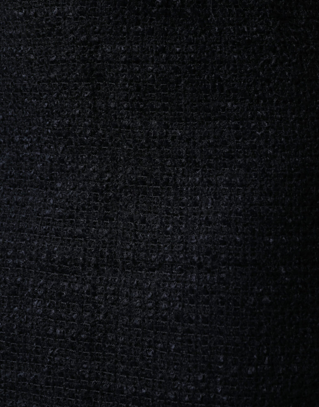 Dolce &amp; Gabbana Black Virgin Wool Pencil Cut Midi Skirt