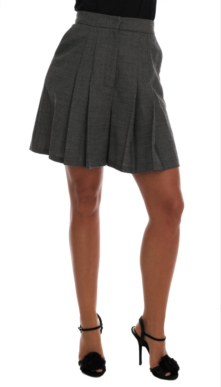 Mini shorts elegantes de cintura alta Dolce &amp;amp; Gabbana estilo italiano