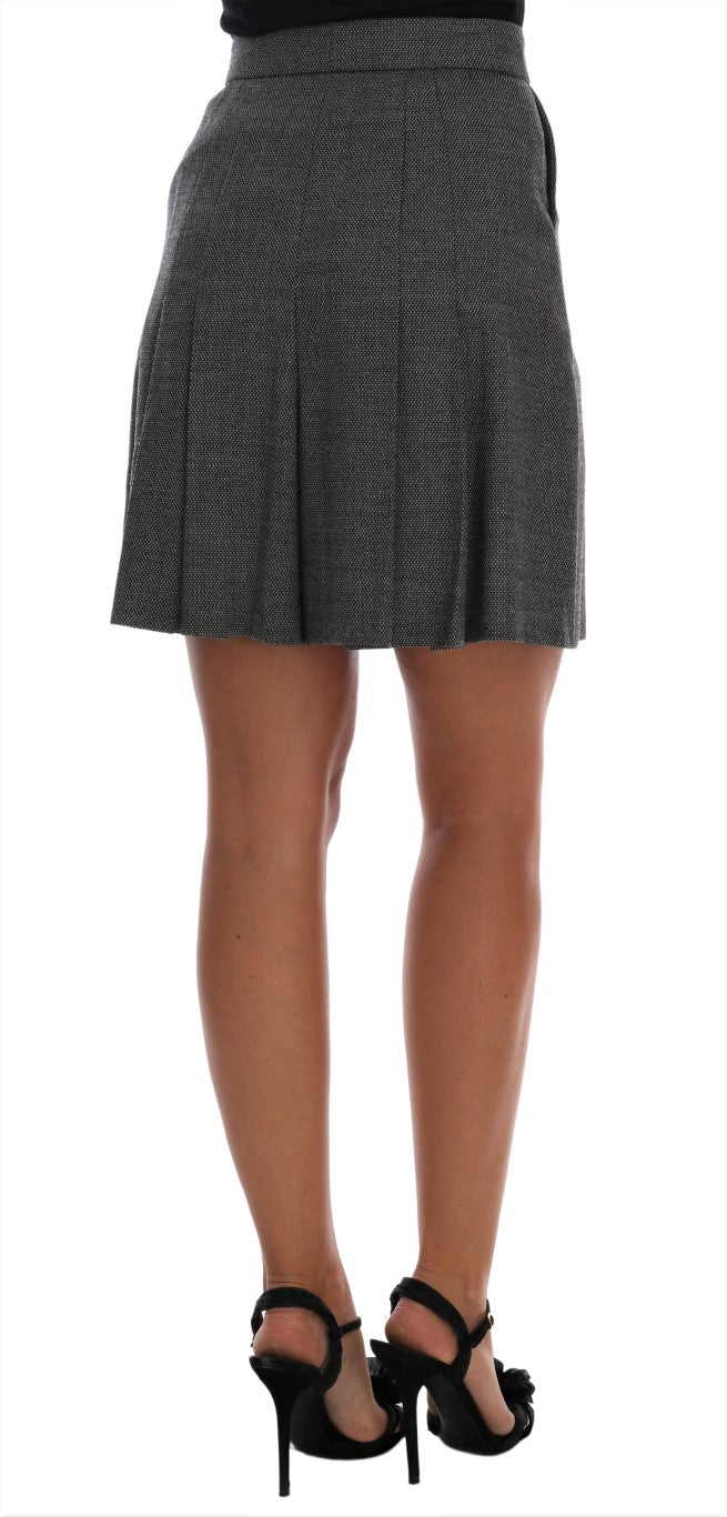 Mini shorts elegantes de cintura alta Dolce &amp;amp; Gabbana estilo italiano
