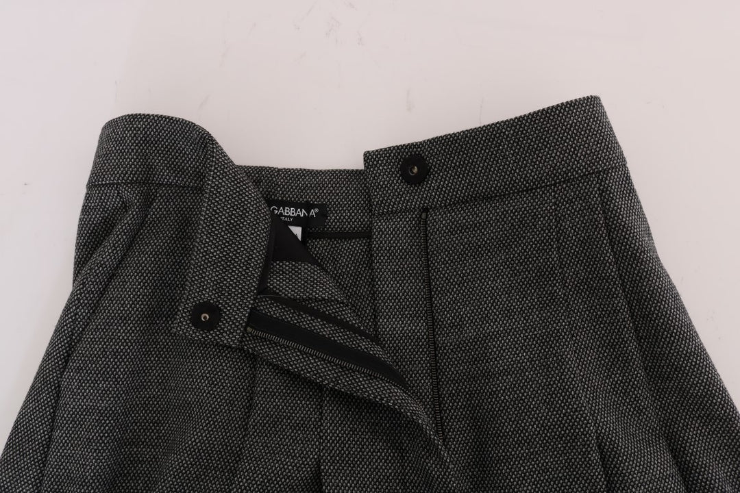 Mini shorts elegantes de cintura alta Dolce &amp;amp; Gabbana estilo italiano