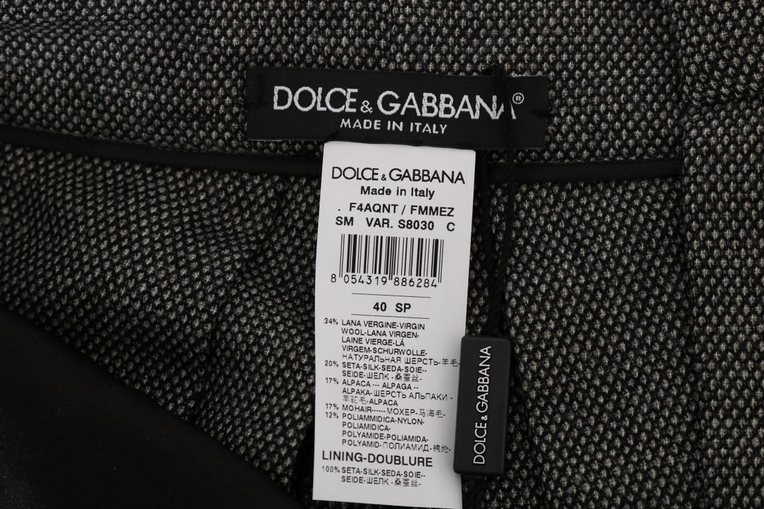 Mini shorts elegantes de cintura alta Dolce &amp;amp; Gabbana estilo italiano