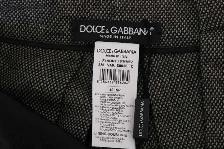 Mini shorts elegantes de cintura alta Dolce &amp;amp; Gabbana estilo italiano