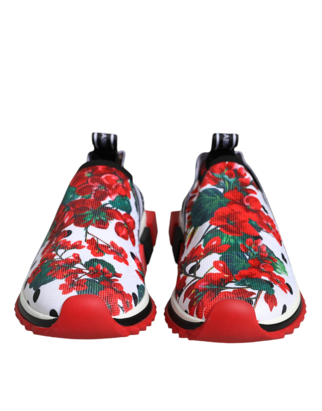 Dolce &amp; Gabbana Multicolor Geranium Sorrento Sneakers Shoes