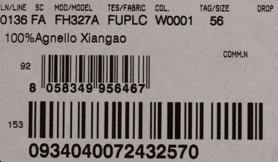 Dolce &amp; Gabbana Élégant bonnet en fourrure blanche Chapeau d'hiver de luxe