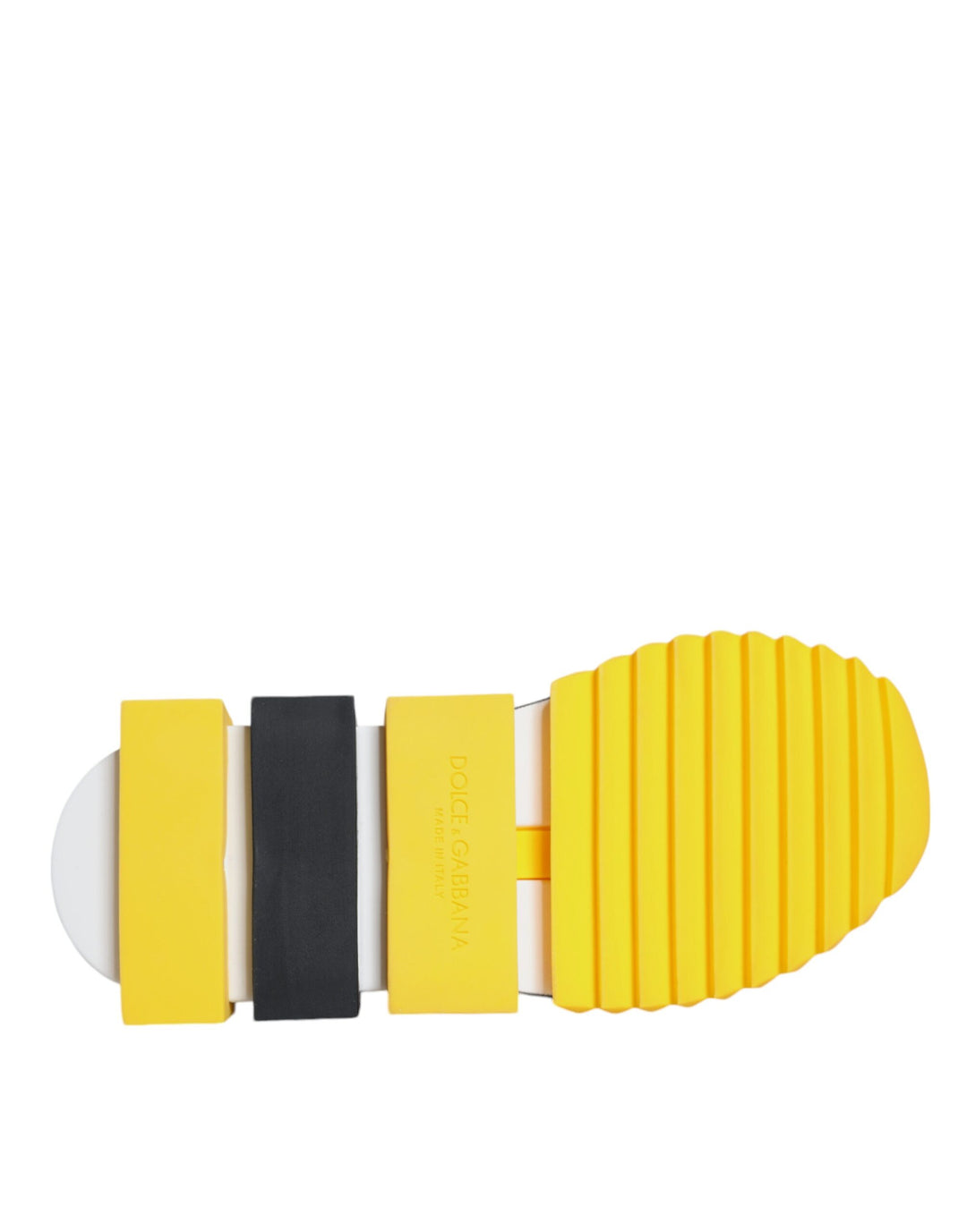 Zapatillas bajas con cristales Sorrento amarillos de Dolce &amp; Gabbana