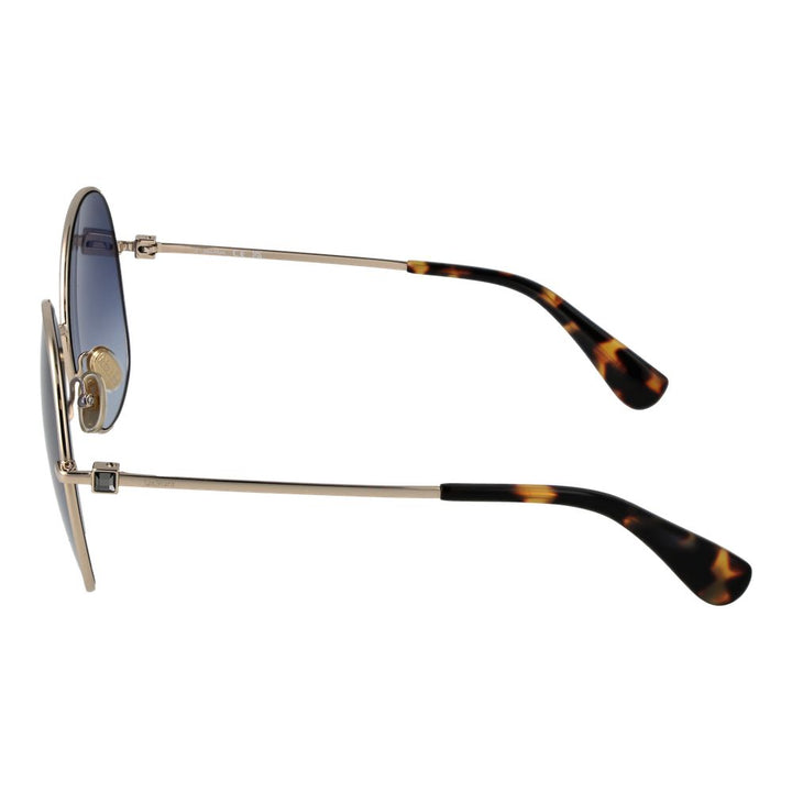 Max Mara Gold Metal Sunglasses