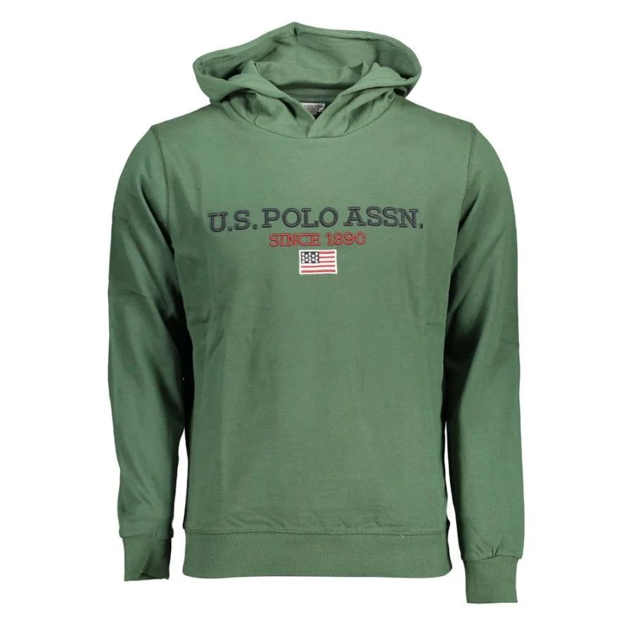 U.S. POLO ASSN. Verde Cotton Men Sweatshirt