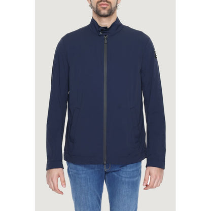 Chaqueta de nailon azul de los Suns