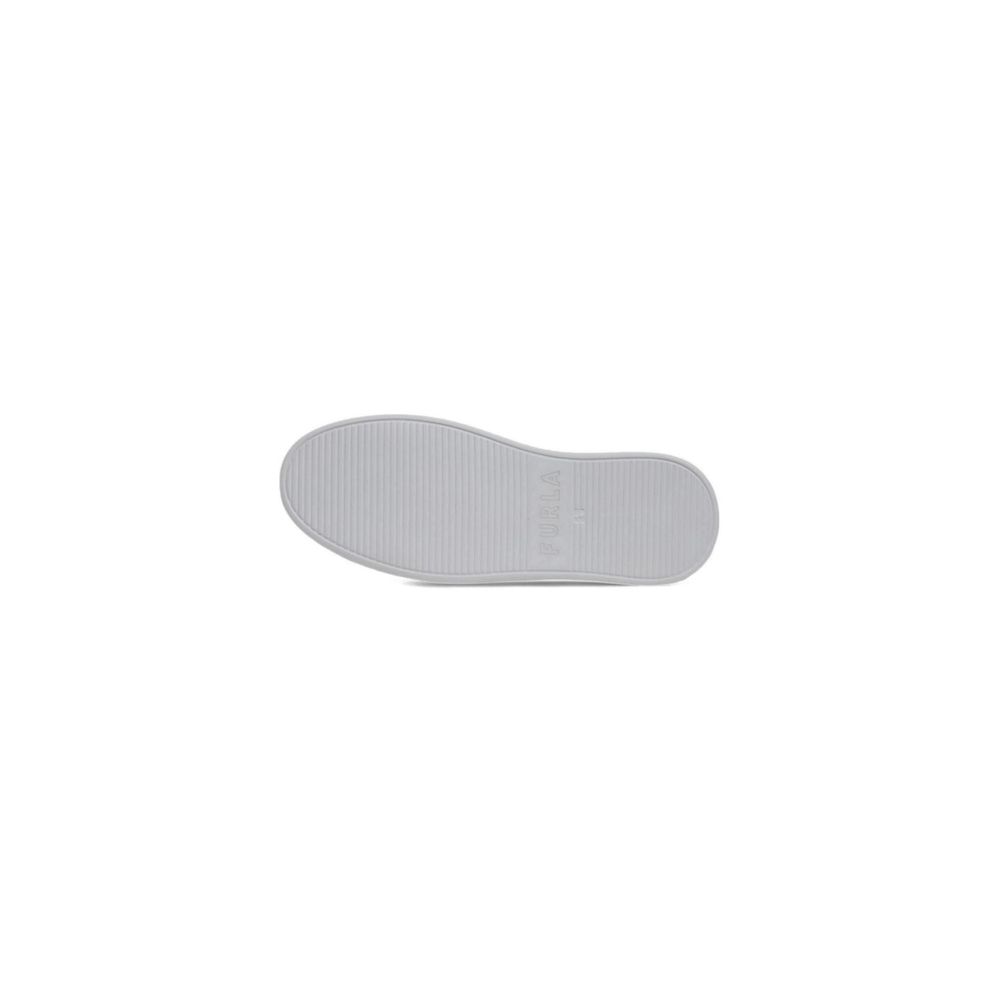 Zapatilla Furla de polietileno blanco