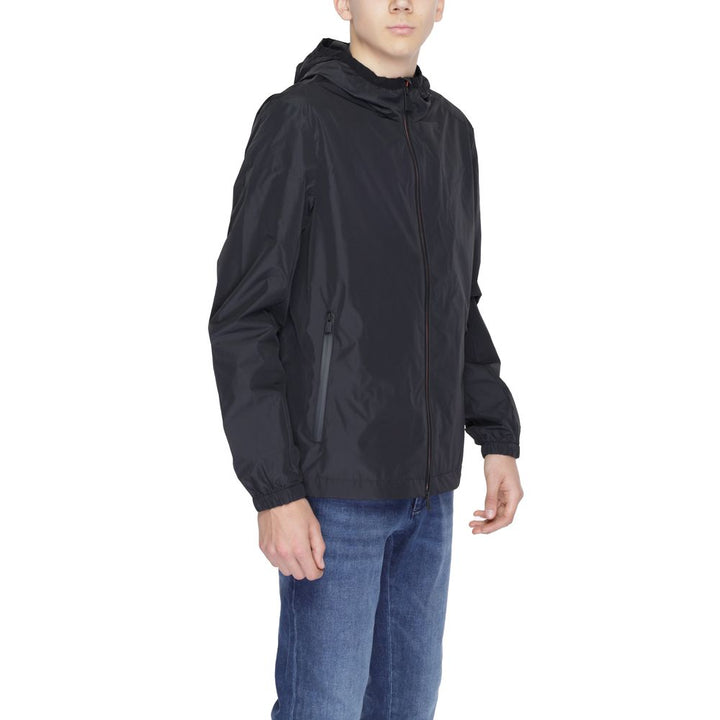 Veste en polyester noir des Suns, style explosion