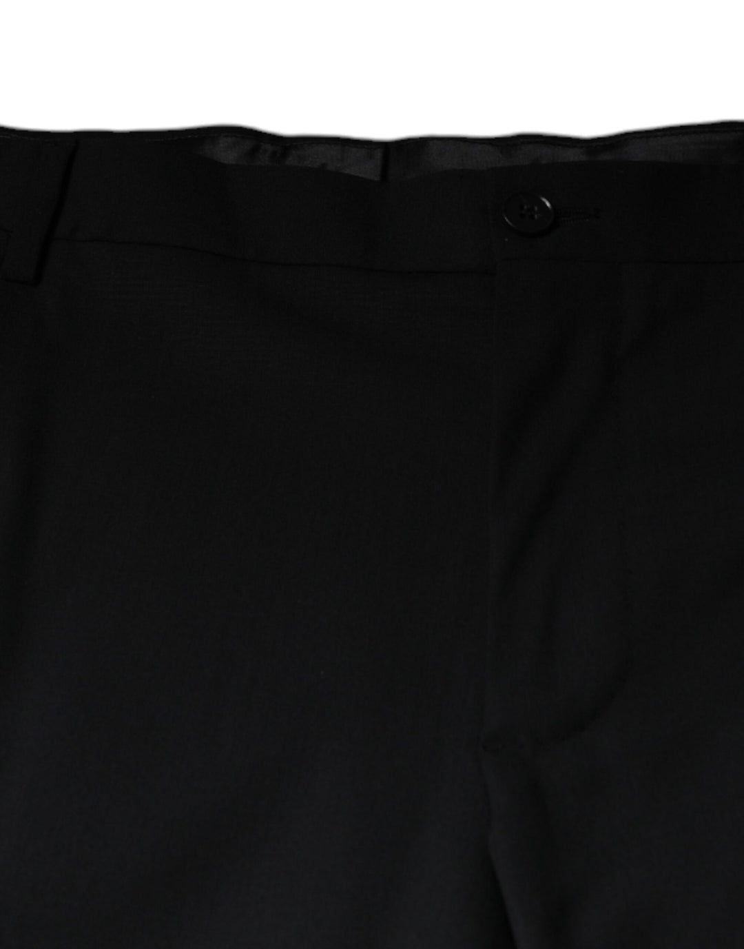 Pantalones de vestir formales de lana negra para hombre de Dolce &amp;amp; Gabbana